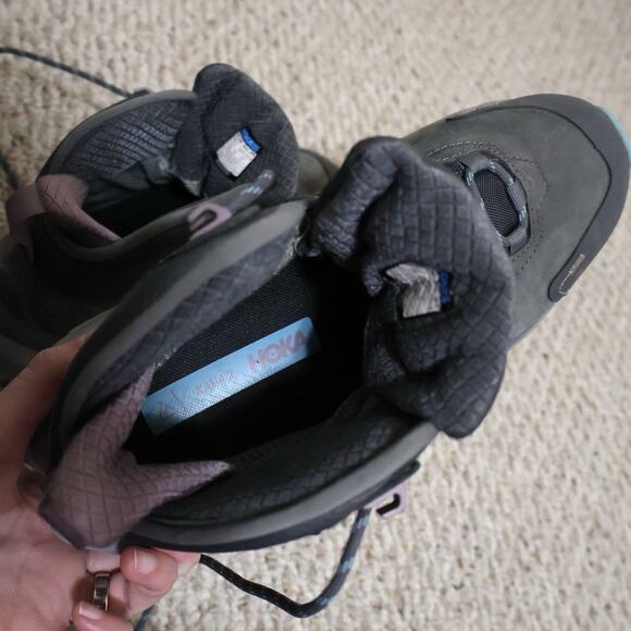 Hoka Kaha 2 GTX Gore-Tex Waterproof Hiking Boot Womens 8.5 Gorpcore - Picture 9 of 13